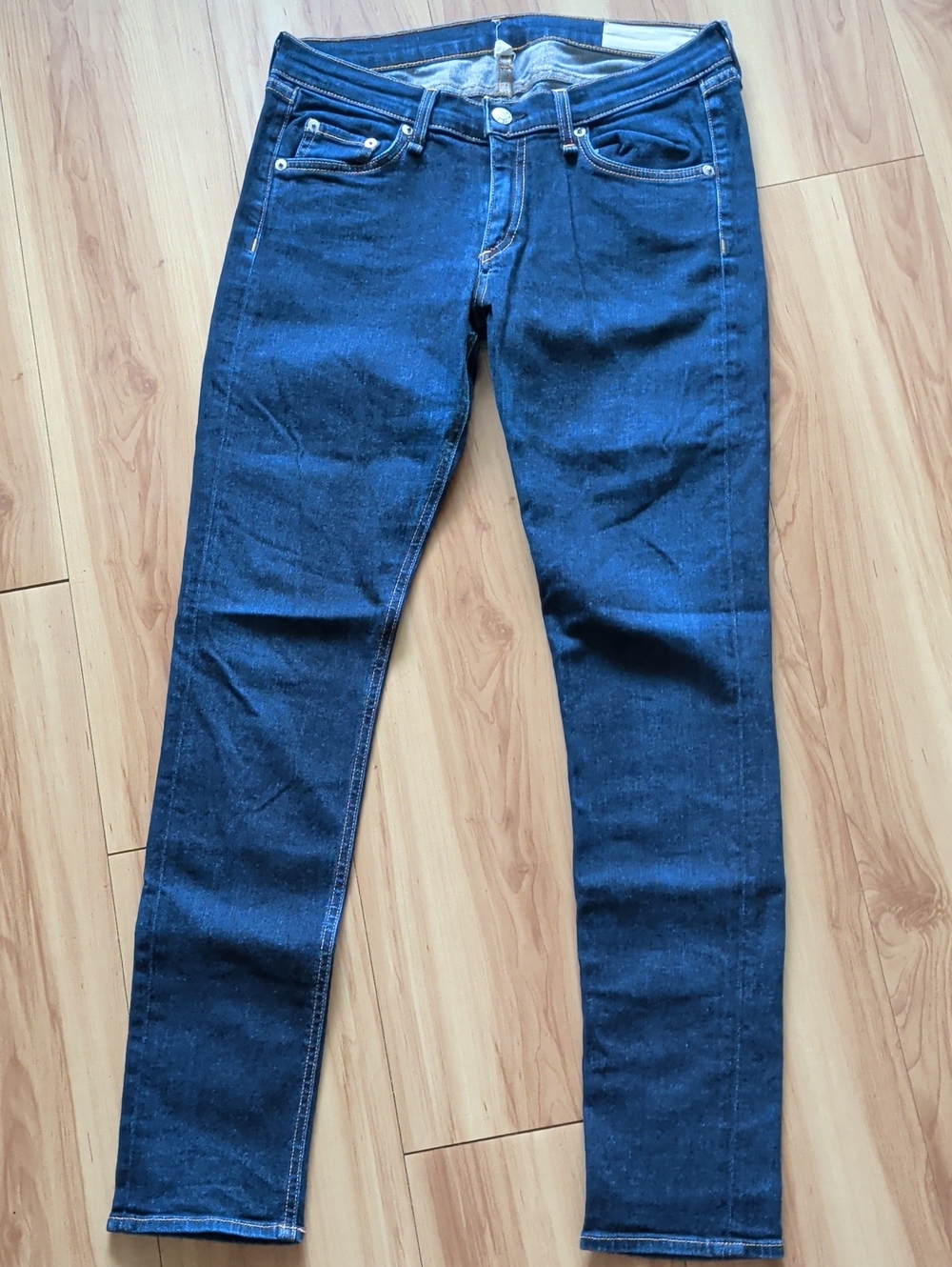Men's Slim Dark Blue Jeans